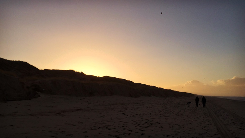 Urlaub in Bjerregard, Dänemark