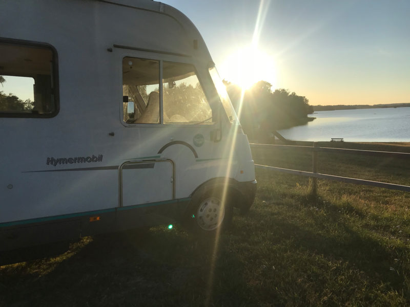 Stellplatzsuche in Suedschweden